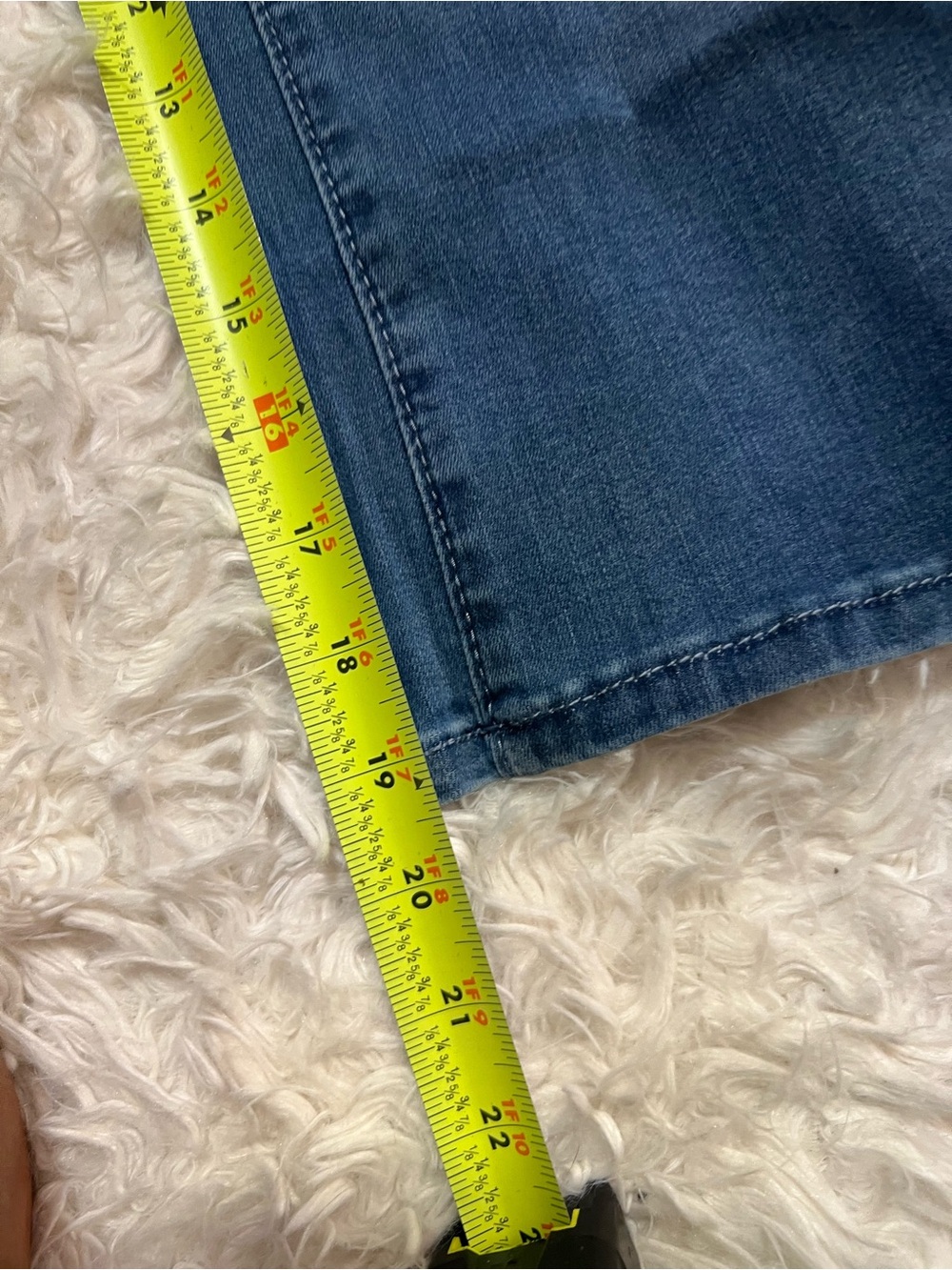 NYDJ Teresa Wide Leg Ankle denim jeans -SZ 12P - Picture 9 of 13